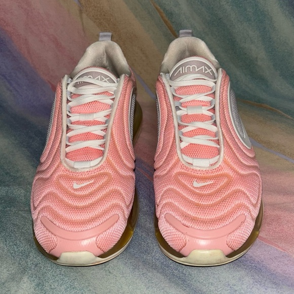 Nike Air Max 720 Women’s Bleached Coral Pink Shoes Sneakers Size 9 - Picture 5 of 9